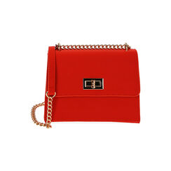 Borsa a tracolla corallo in tessuto, Primadonna, 215123167LYCORAUNI, 001 preview