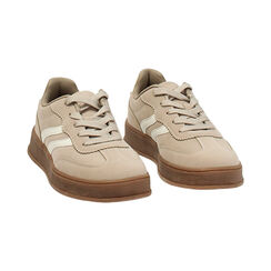 Zapatillas beige con detalles urban chic, Primadonna, 270115803TSBEIG036, 004 preview