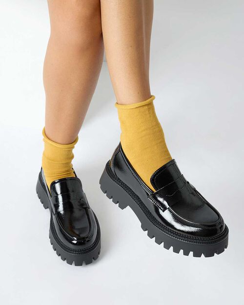 CHAUSSURES POUR FEMMES MOCASSINS NAPLACK, BLACK