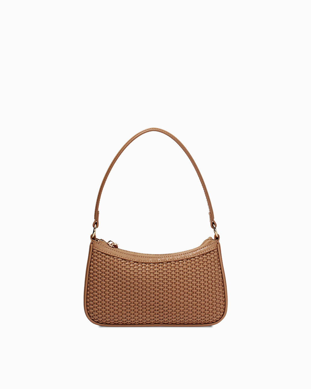 Mini bag beige con tracolla removibile