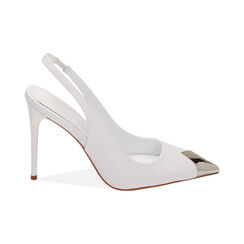 CALZATURA DECO. SLINGBACK SINTETICO BIAN, Primadonna, 212179733EPBIAN035, 001 preview