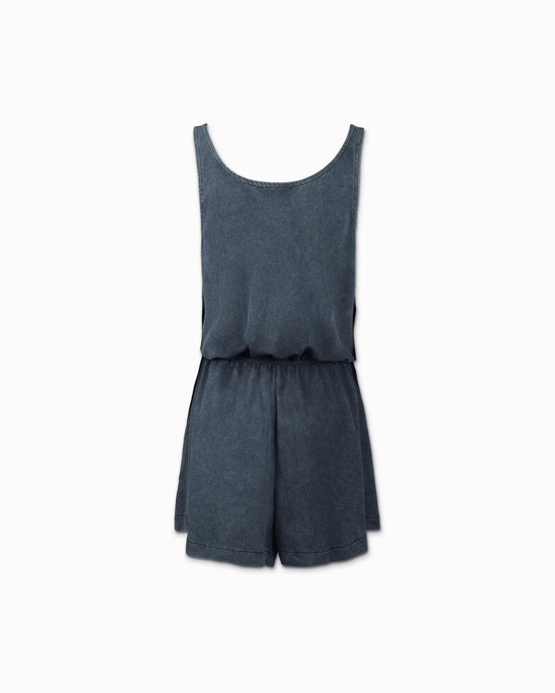 Tuta donna in tessuto jeans image number null