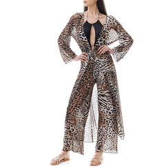 Pantaloni stampa leopard, Primadonna, 21L505123TSLEOPUNI, 003 preview
