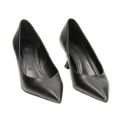 Escarpins noirs à talon bas, Primadonna, 232112905EPNERO035, 002 preview