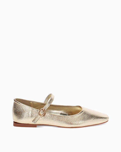 Bailarinas mujer oro chic, GOLD