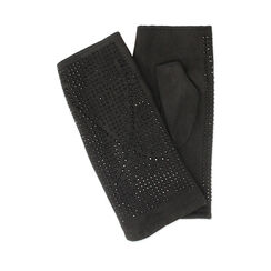 ACCESSORI GUANTI MICROFIBRA PIETRE NERO, 24B424536MPNEROUNI, 001a