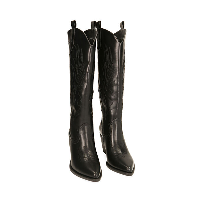 Stivali texani donna neri Primadonna Collection