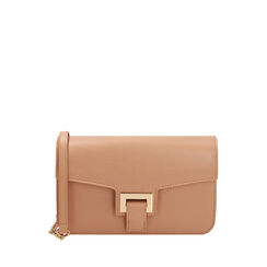 Borsa a tracolla nude, Primadonna, 215124709EPNUDEUNI, 001a