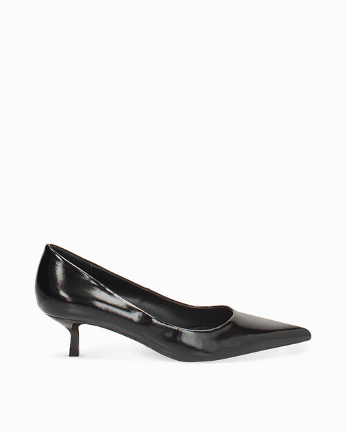 D&eacute;collet&eacute; negras tac&oacute;n 4,5 cm, BLACK