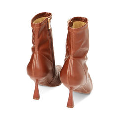 Stivaletti cognac, tacco 8 cm, Primadonna, 224934877EPCOGN038, 003 preview
