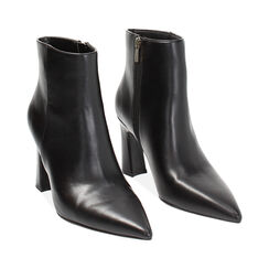 Tronchetto nero, tacco 9 cm, Primadonna, 242150201EPNERO036, 002 preview