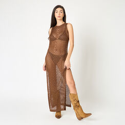 Vestito donna rame in tessuto, Primadonna, 25B473962TSRAMEUNI, 002 preview