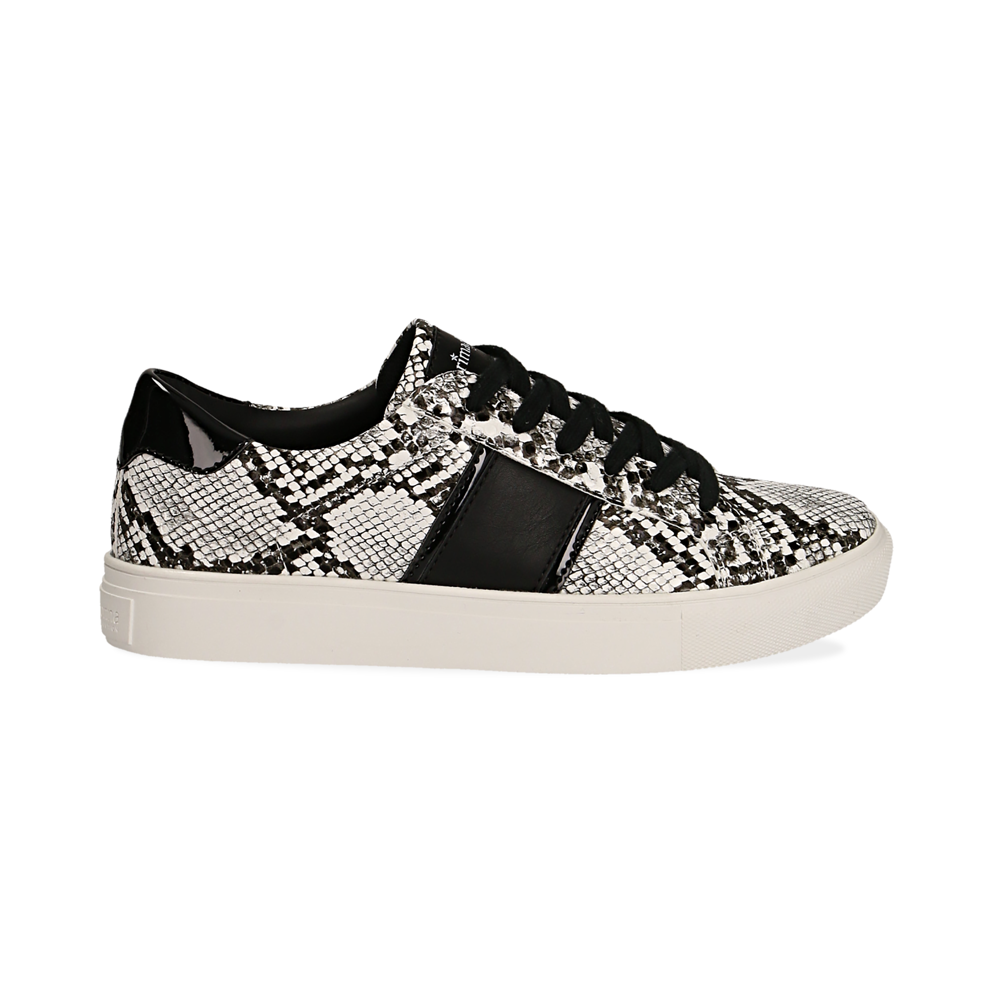 SHOP ART Sneakers Donna SA030015 Nero Pitone Scarpe Sportive Nere Da G-  CommercioVirtuoso.it