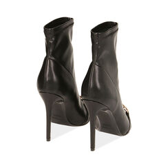 Ankle boots neri, tacco 10,5 cm , SPECIAL WEEK, 182118612EPNERO035, 004 preview