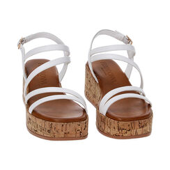 Zeppe bianche in sughero, Primadonna, 234987107EPBIAN035, 002 preview