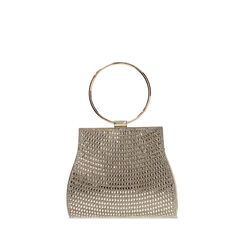 Mini bag oro con pietre scintillanti, Primadonna, 275126454LPOROGUNI, 001a