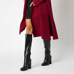 Bottes noires avec talon de 9,3 cm, Primadonna, 263319151EPNERO035, 003 preview