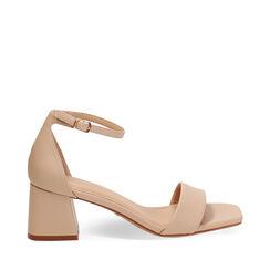 Sandales beige talon 5,5 cm, Primadonna, 274981301EPBEIG035, 001a