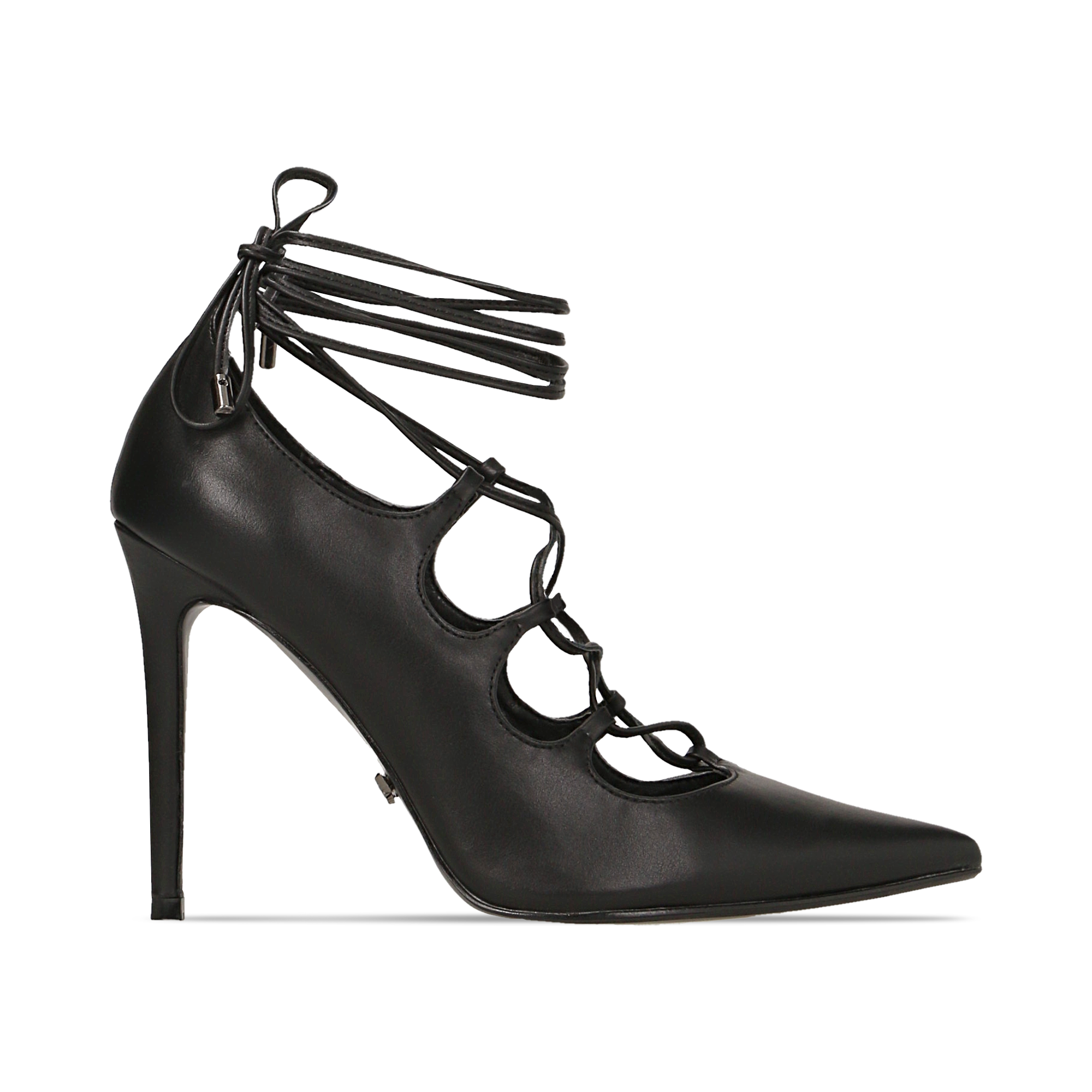 Decolte nere con best sale lacci