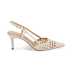 Zapato de sal&oacute;n crema tac&oacute;n 7 cm, Primadonna, 272103536EIPANN035, 001 preview