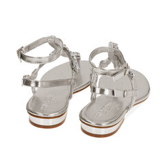 Sandali infradito argento, Primadonna, 214909931LMARGE035, 003 preview