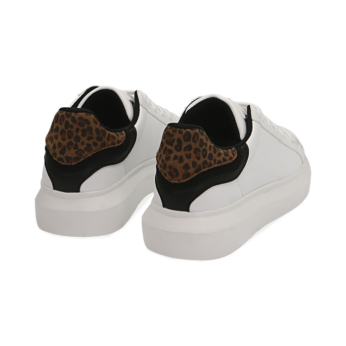 Sneakers bianco/leopard | Collection