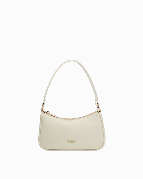 Mini bag panna con tracolla removibile, CREAM
