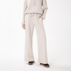 Pantaloni tuta panna eleganti, Primadonna, 272601001TSPANNM, 002a