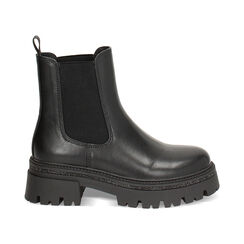 Boots Beatles noirs avec talon de 6 cm pour une élégance intemporelle, Primadonna, 260620801EPNERO035, 001 preview