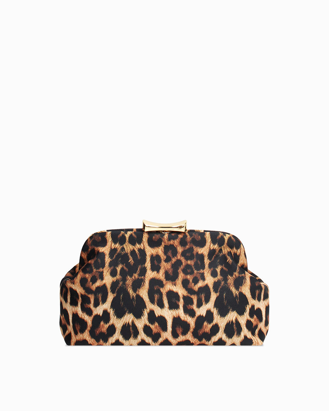 Pochette leopard con tracolla removibile