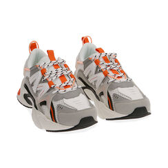 Sneakers blanco/naranja, REBAJAS, 17E900045EPBIAC035, 002 preview