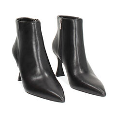 Tronchetti neri da donna con tacco 7,5 cm, Primadonna, 262141101EPNERO035, 003 preview