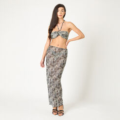 Copricostume donna leopard in tessuto, Primadonna, 25L505555TSLEOPUNI, 002 preview