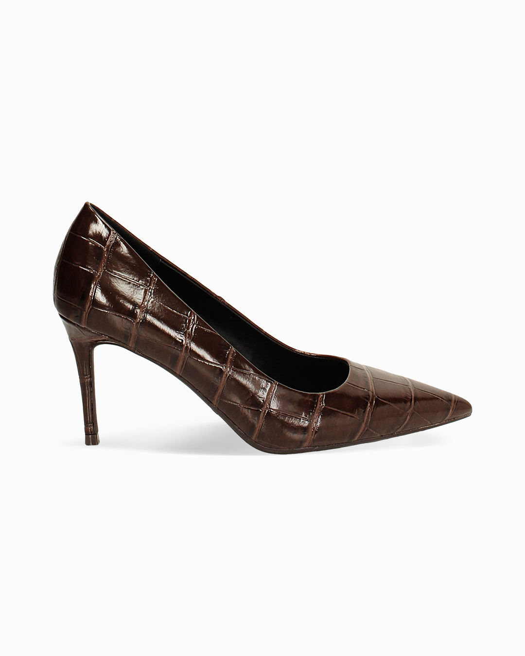 Décolleté testa di moro tacco 8 cm