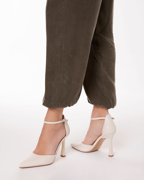 Open shank panna tacco 9,8 cm, CREAM