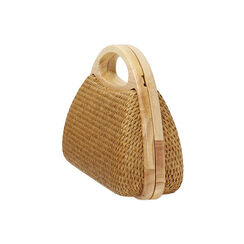 Mini sac femme camel en raphia, Primadonna, 251124099RFCAMEUNI, 003 preview