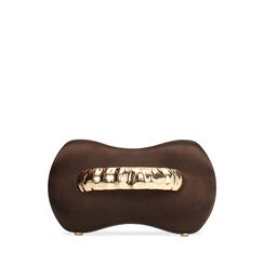 Clutch marron avec bandouli&egrave;re amovible, Primadonna, 271706168RSMOROUNI, 001a