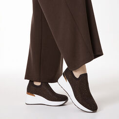 Slip-on oscuro tac&oacute;n 6,5 cm, Zapatos, 272812187TRMORO035, 002a