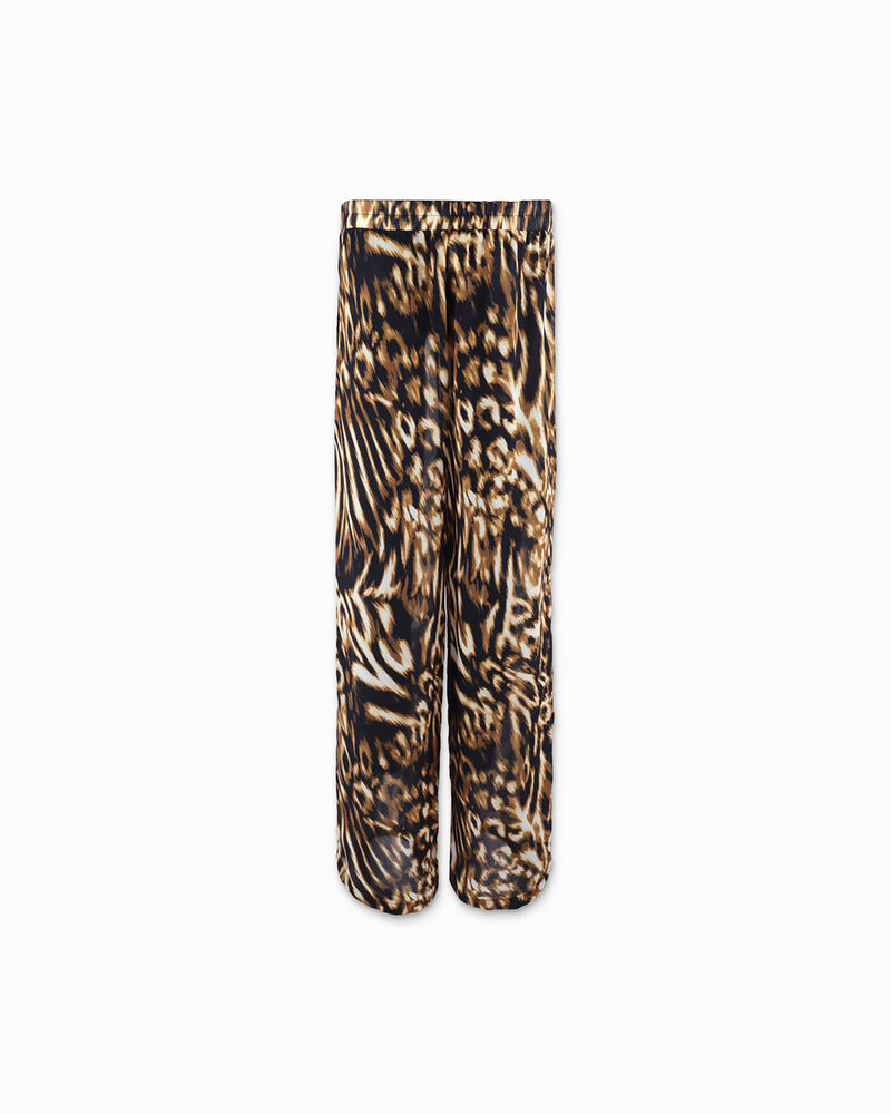 Pantalone donna nero-oro image number null