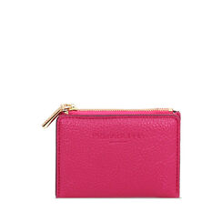 Portafoglio fucsia quadrato, 241908813EPFUCSUNI, 001a