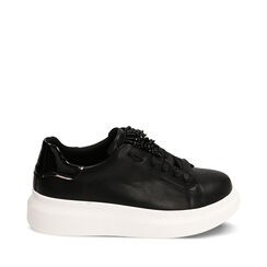 CALZATURA SNEAKERS SINTETICO NERO, Primadonna, 222866052EPNERO035, 001a