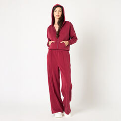 Sudadera mujer burdeos en tejido, Primadonna, 25L202304TSBORDM, 002a