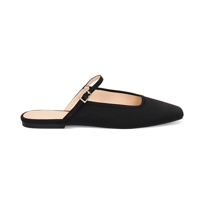 Sabot donna neri in tessuto, Primadonna, 25N146006LYNERO036