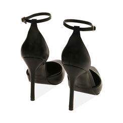 Décolleté con correas negros , tacòn 10,5 cm, Primadonna, 222186116EPNERO037, 003 preview