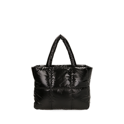 Borsa duvet nera in tessuto, Primadonna, 165122545TSNEROUNI, 001a
