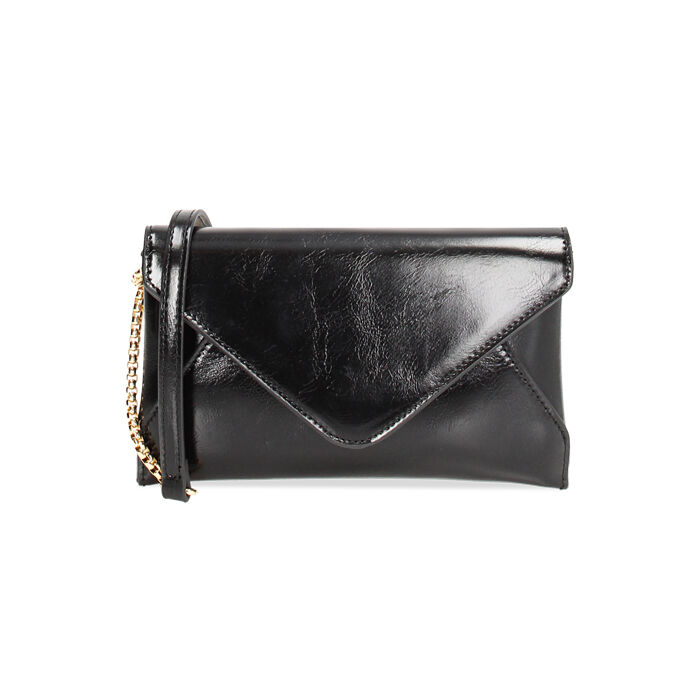Bolso de hombro negro de crack, Special Price, 245124695SCNEROUNI
