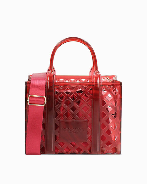 Borsa a mano arancio stile vibrante, ORANGE