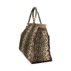 Bolso de hombro leopardo-negro con bandolera, Primadonna, 272351339CALENEUNI, 003 preview