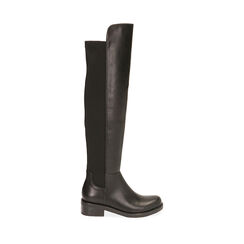 Stivali sopra il ginocchio neri con gambale elastico, Primadonna, 263025001EPNERO035, 001a