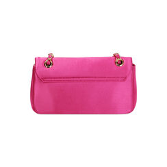 Borsa a tracolla in raso fucsia, Primadonna, 215124675RSFUCSUNI, 003 preview